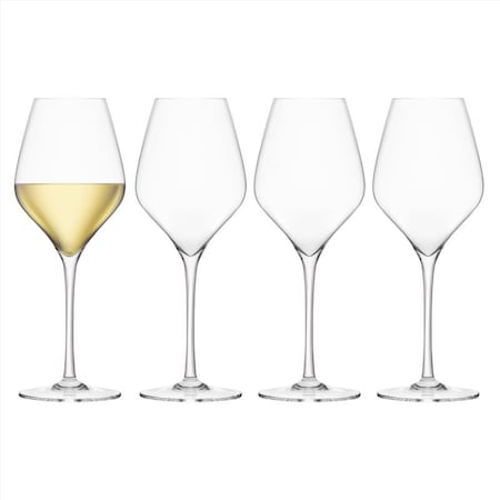 Final Touch Final Touch 14.8 oz Clear Glass White Wine Glass LFG1214